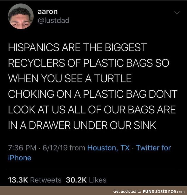 I am guilty of having a stash of plastic bags