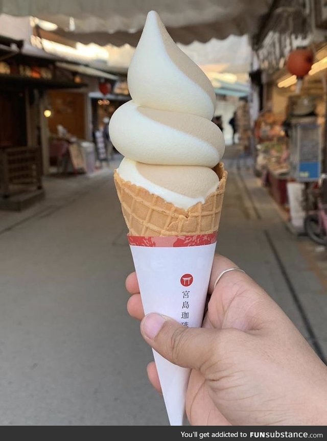 Japanese Ice Cream is really really ridiculously good looking
