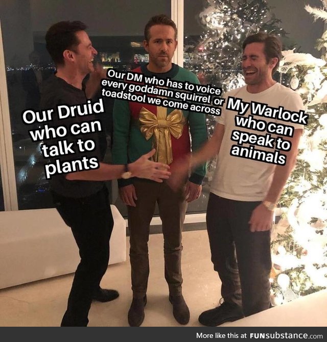 *In deep booming voice* "Where the fuᴄk are my nuts human?"