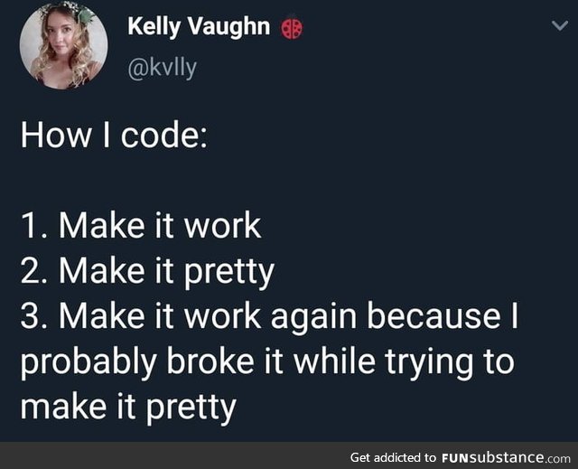 Life cycle of having clean code