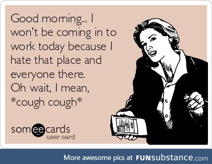 For those with the Monday morning flu