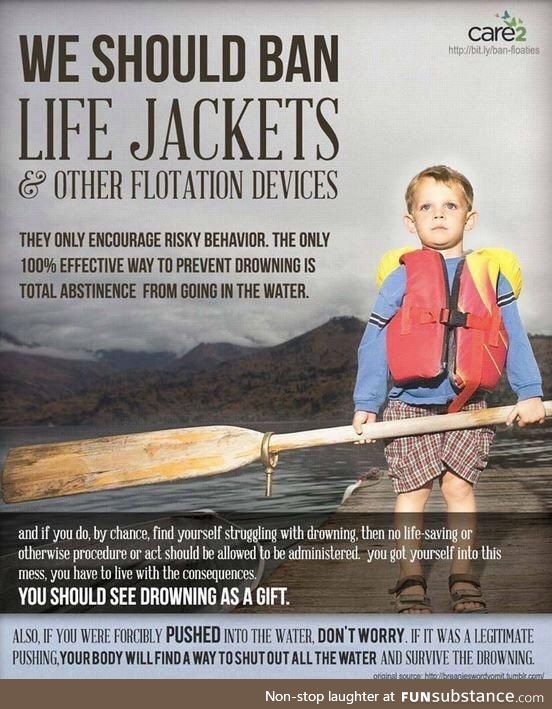 Life jackets, eh