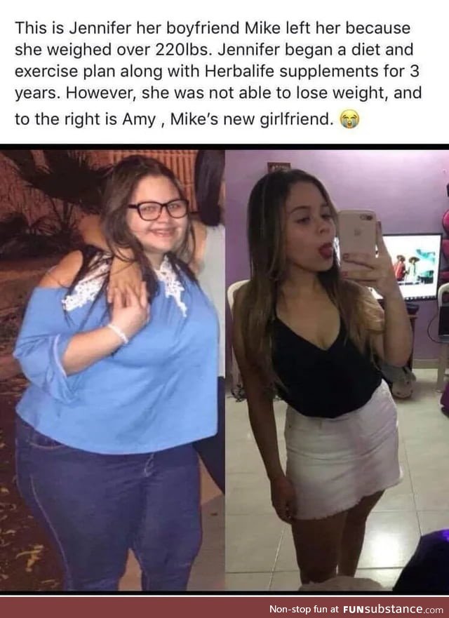 Mike's girlfriend transformation