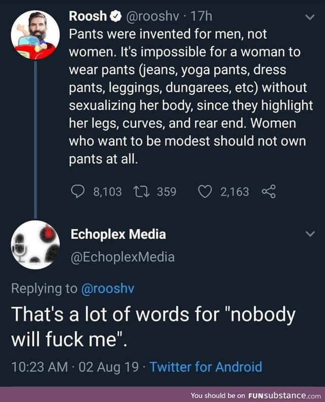 Incel gets owned