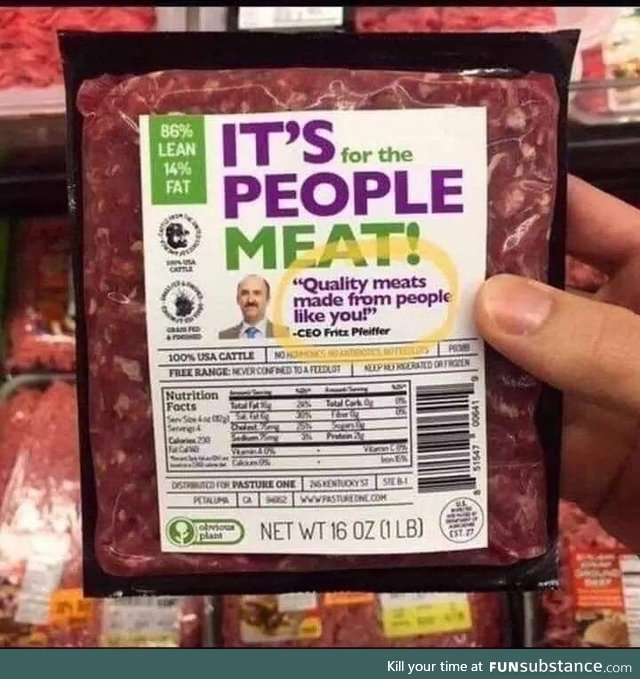People meat?