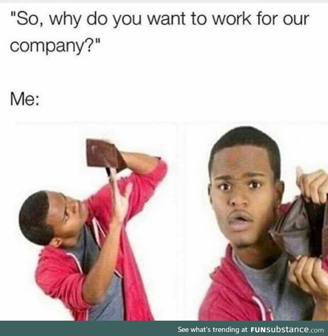 Stop making me spewing bs every time interviewers