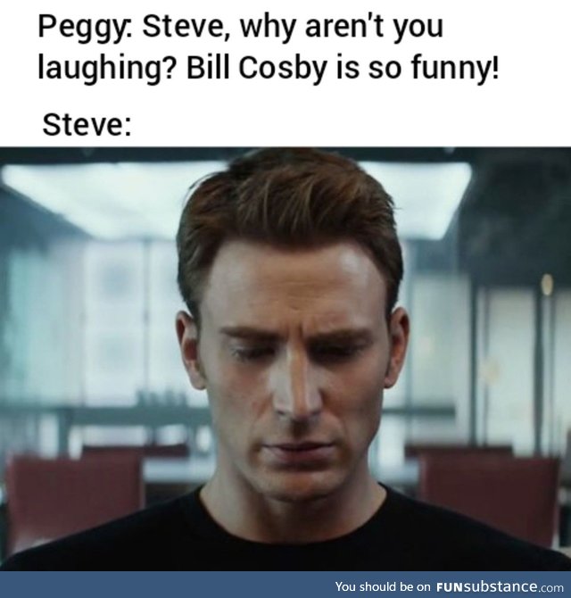 Steve aint laughin