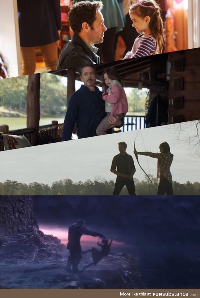 Wholesome Father & Daughter Moments in the MCU