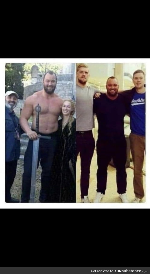 Most people know him as the mountain, his brothers on the other hand know him as