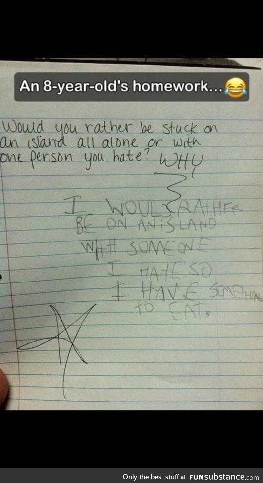 Kid's not wrong