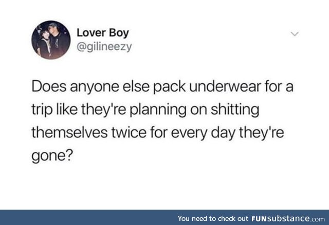 Lots of underwear