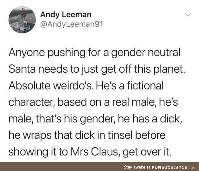 It's Mr. Claus