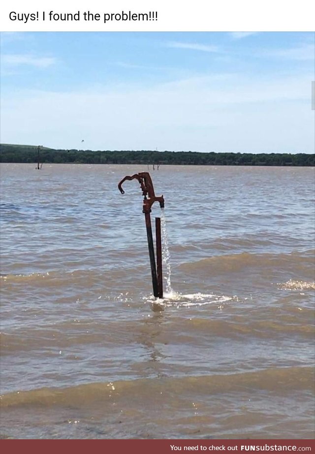 My cousins FB post after Monday's flash flood in Nebraska