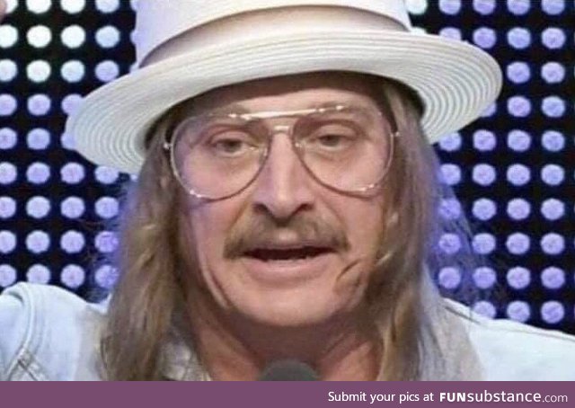 Kid Rock looks like if Dr. Phil dressed up as Kid Rock for Halloween