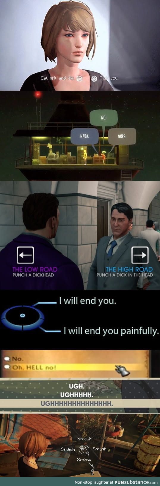 Meaningful choices in video games