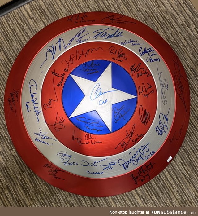 Started with Stan Lee, never thought I'd make it here. 32 signatures