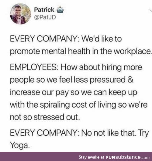 How to promote mental health in the workplace