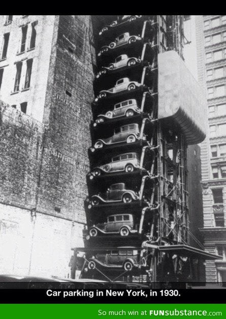 Parking in the 1930's