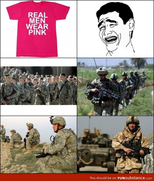 What real men wear