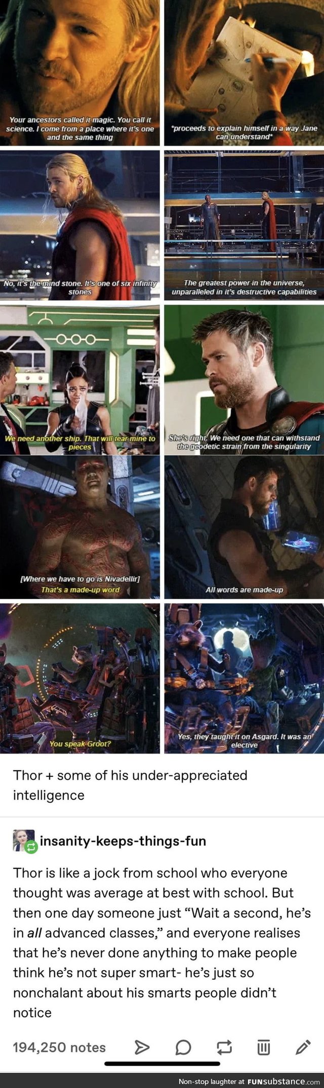 Thor is Smart