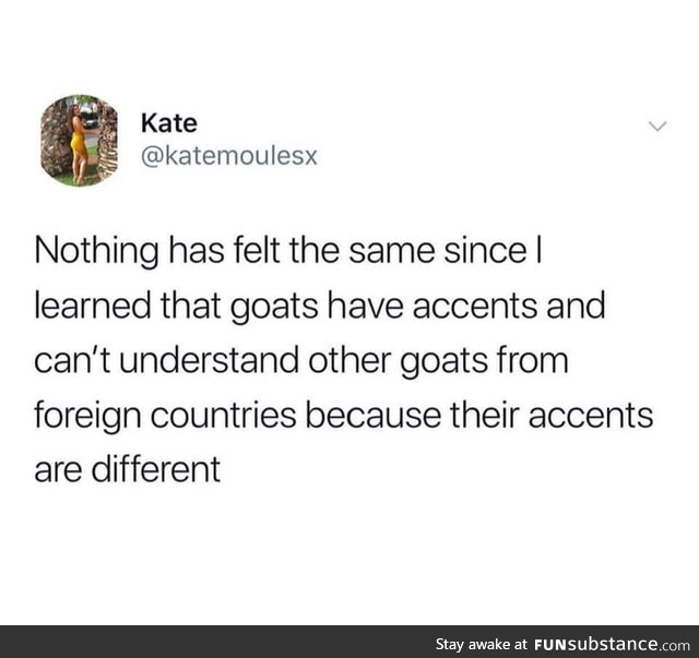 Multilingual goats