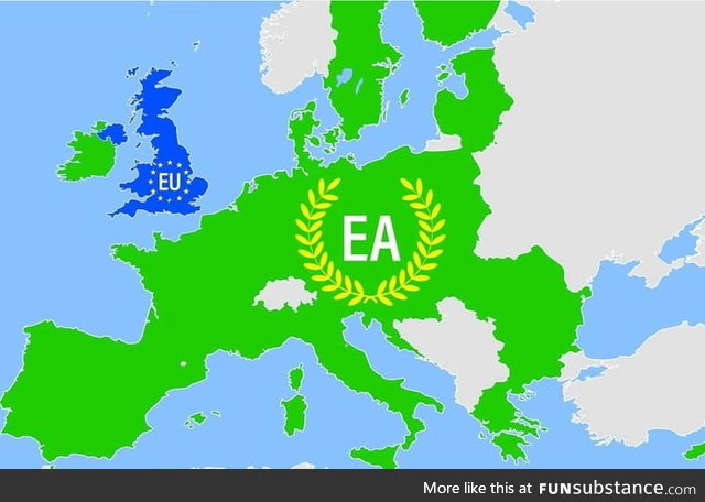 BREAKING NEWS: All EU countries except UK left the EU and created the EA because it was