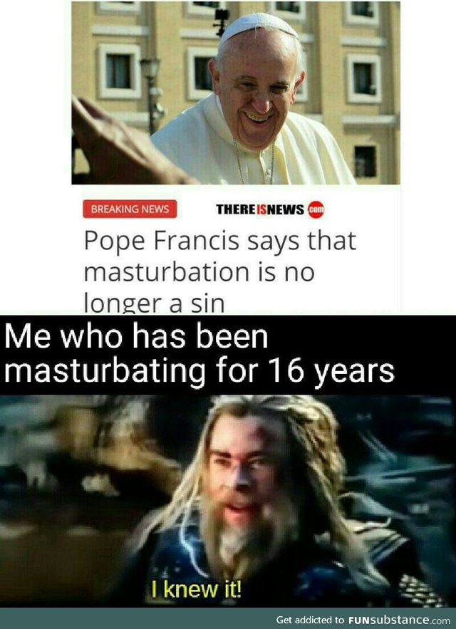 Pope is old news