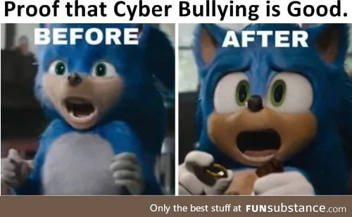 Y'all Cyber bullied a Multi Billion Company and got a result! So Bully away!
