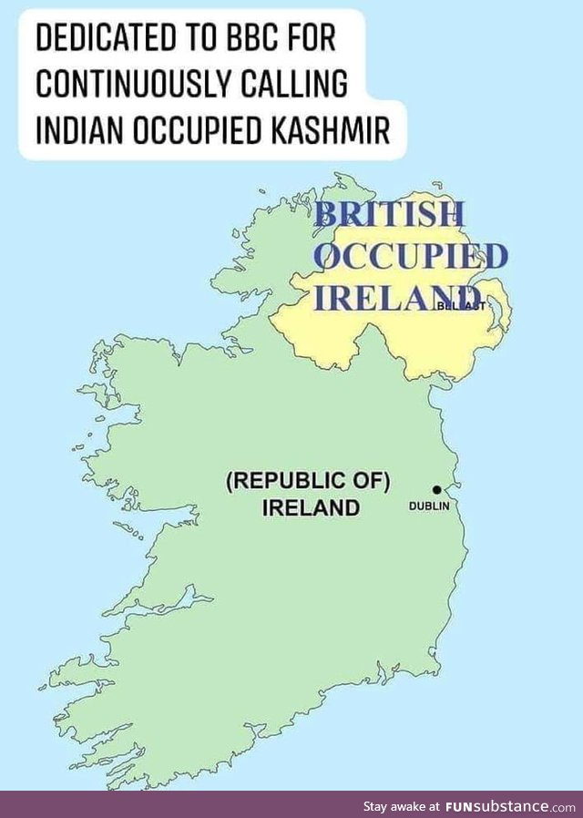 British occupied ireland