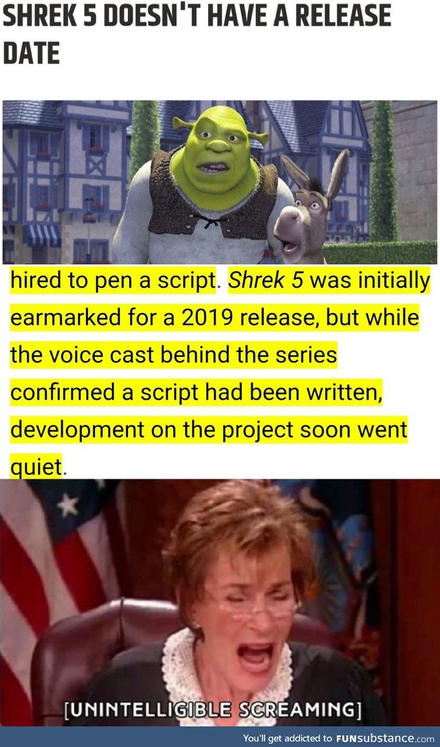 This does not Shrek joy