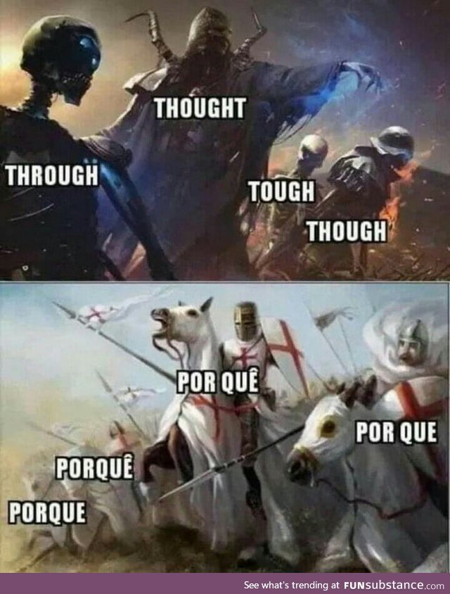 English vs portuguese