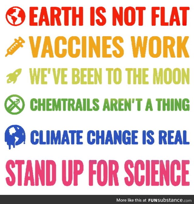 Stand up for science