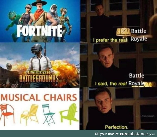 Musical chairs are the best