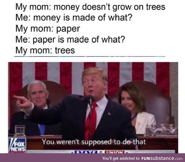 Money does grow on trees