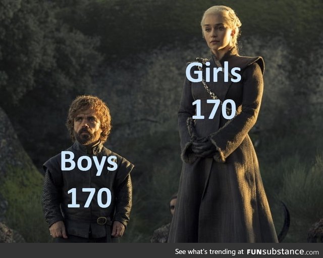Girls vs boys