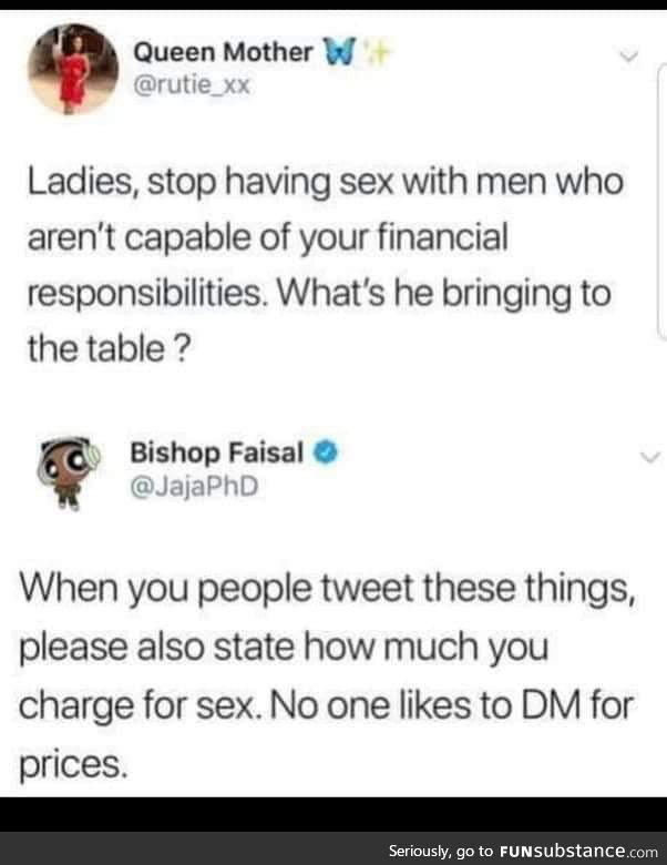 Financial sex