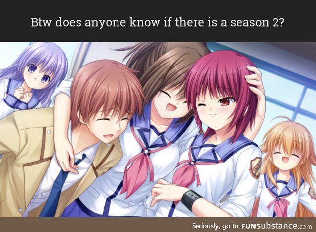 Whoever drew these girls faces is going to hell. They ruined Angel Beats for me.