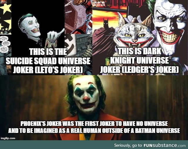 Leto's Joker was a proper portrayal of his Universe's Joker. Why are people