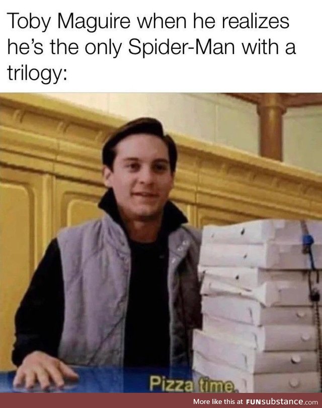 It's always pizza time