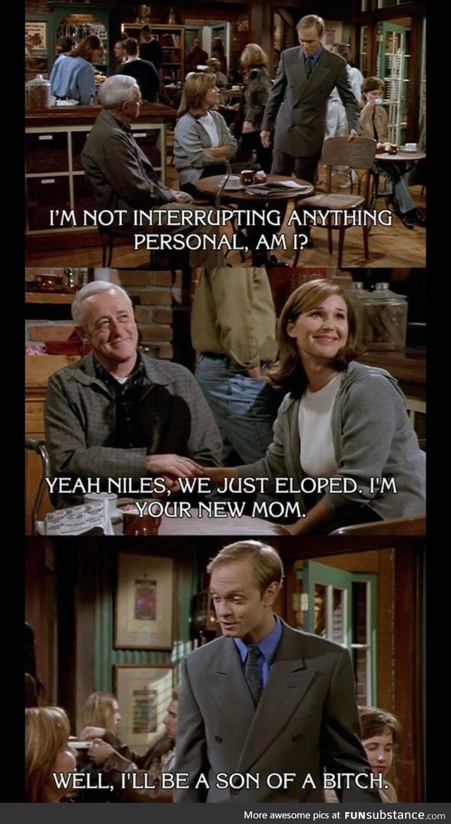 Oh Niles, never change