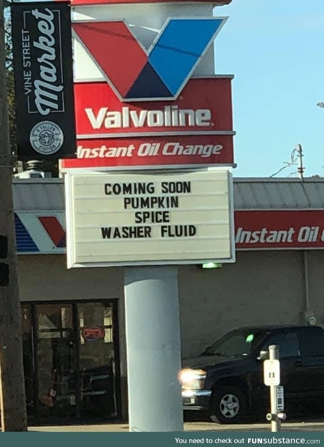Local Valvoline really gets it