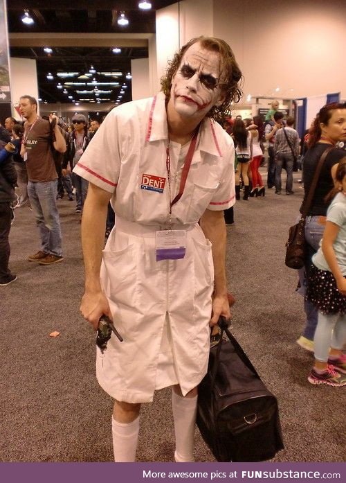 Joker cosplay