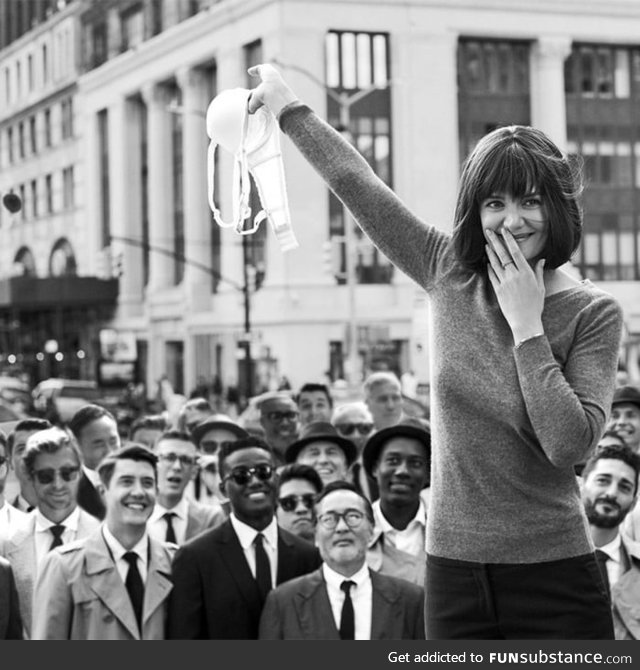 August 1 1969. San Francisco. Protest against bras wearing