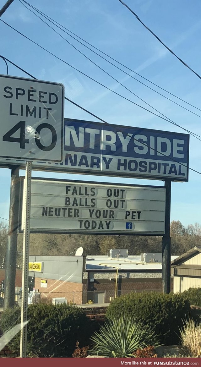 This sign in Pennsylvania