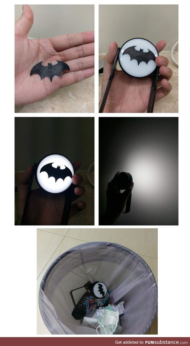 Diy batsignal