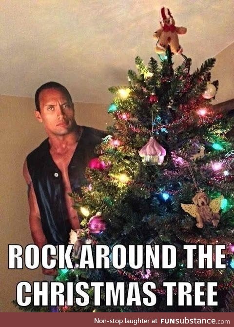 Rock Around The Christmas Tree. Later He'll Have Some Pumpkin Pie And Do Some Bay-Watching