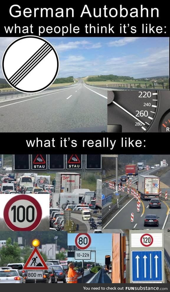 Germany is a nightmare for drivers