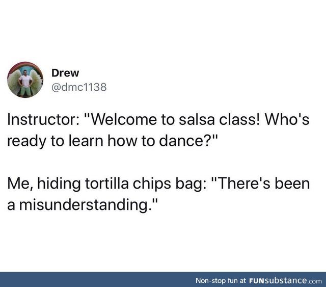 There's been a mixup at the salsa plant