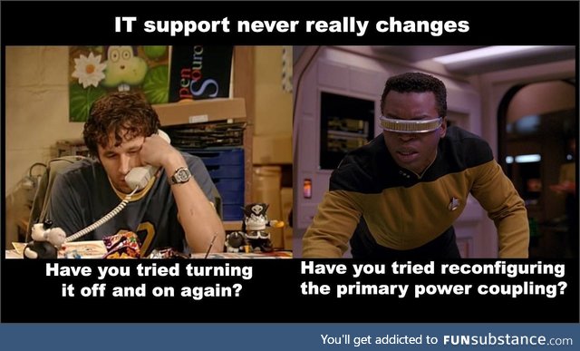 Tech Support: Now and forever