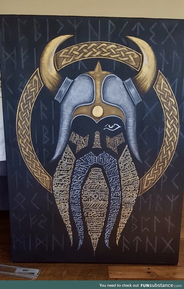 Eye of Odin - done by my sister